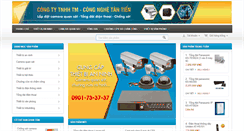 Desktop Screenshot of congnghetantien.com